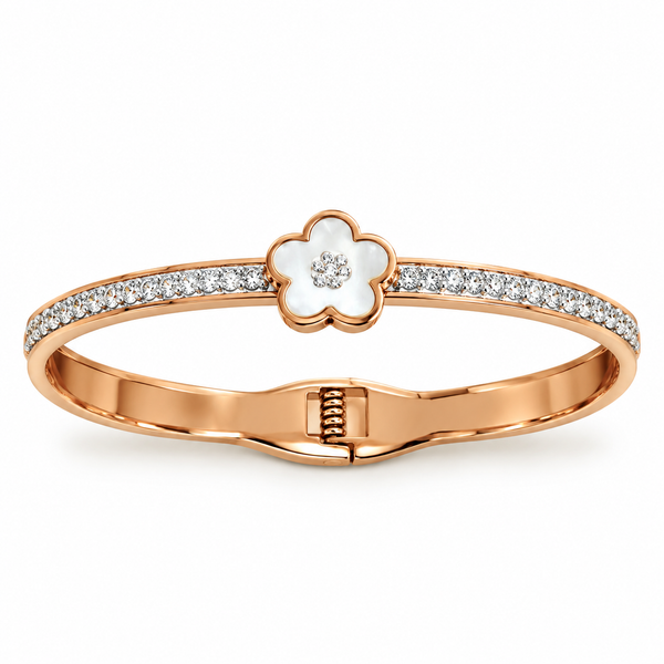 Mop Flower Small Bracelet