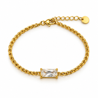 Rope stone bracelet