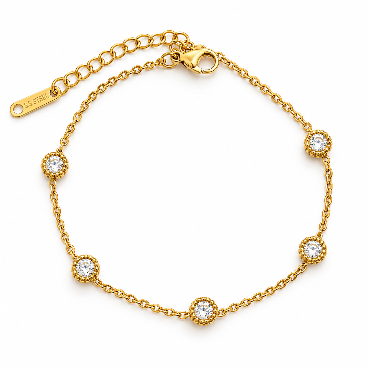 Round stone Bracelet