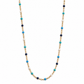 Beach enamel necklace
