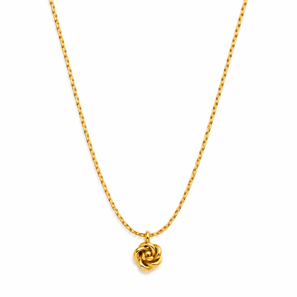 Mini Rose Necklace