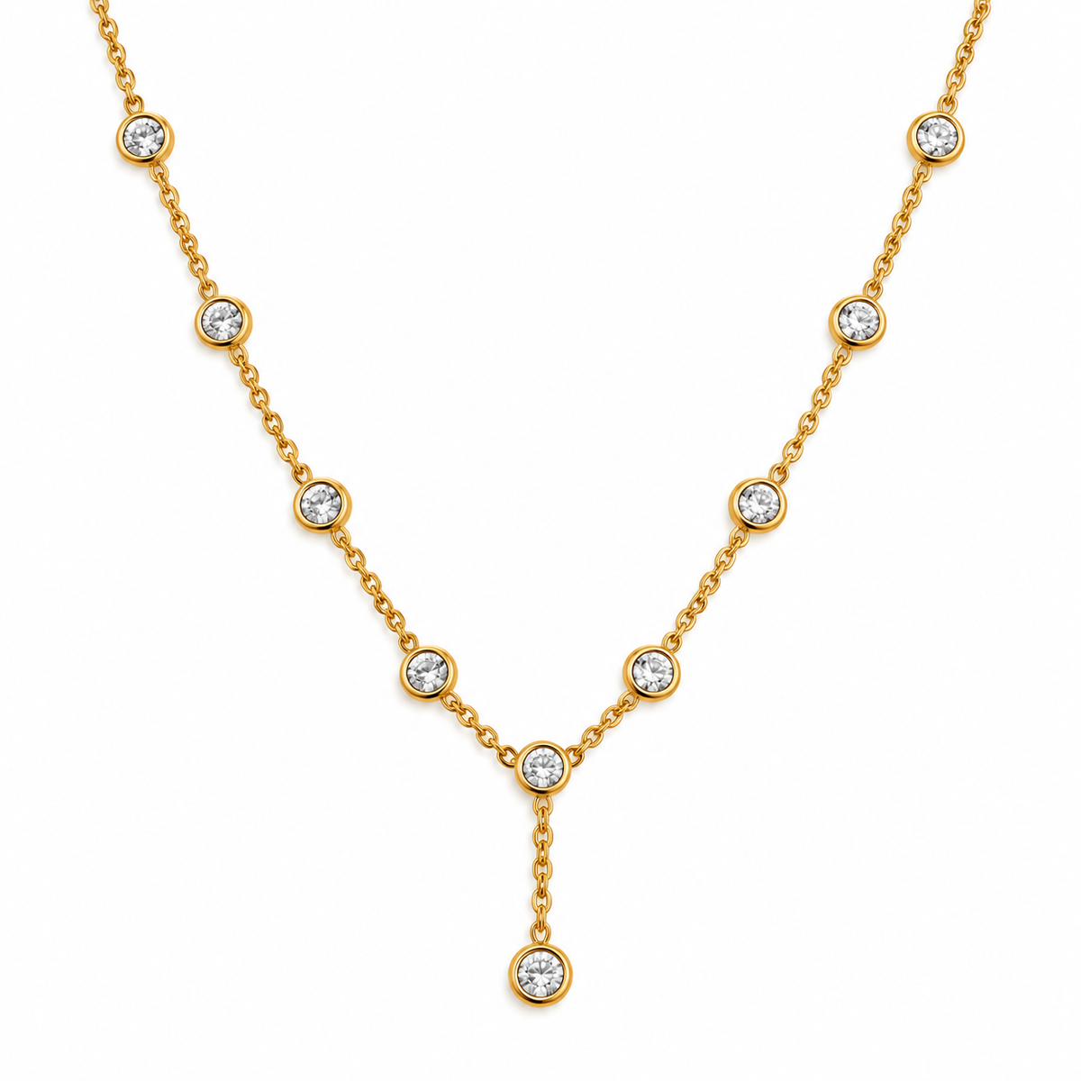 Stone hang Necklace