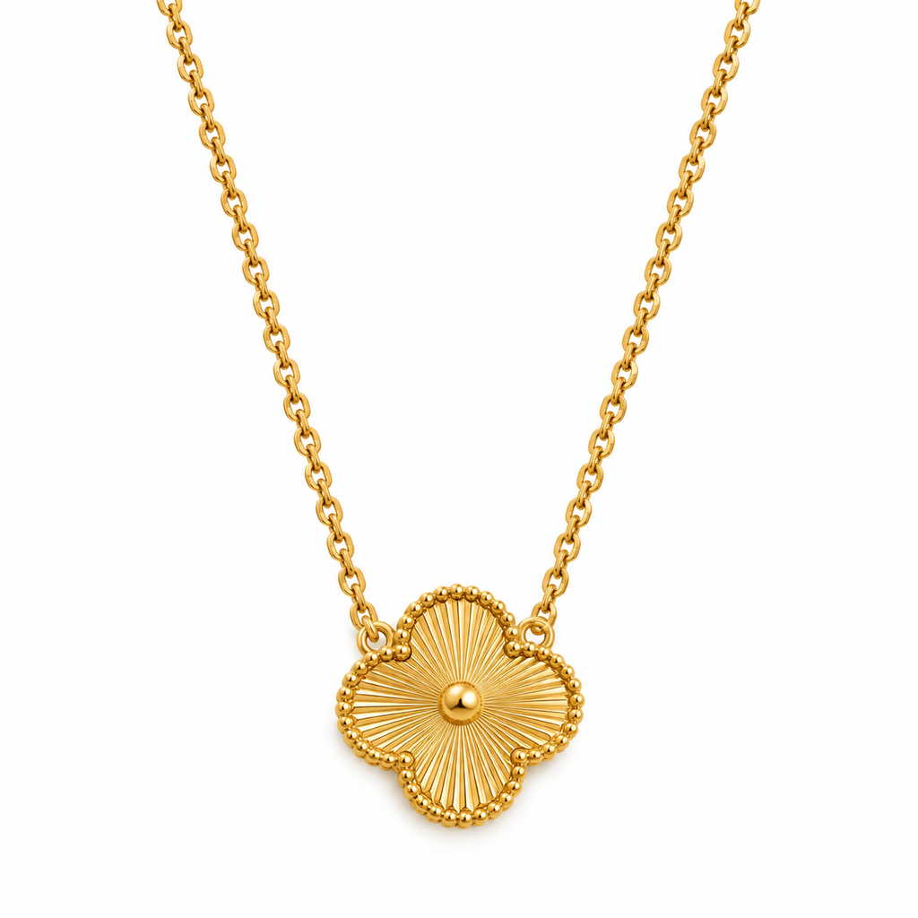 Gold Clover Necklace