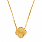 Gold Clover Necklace