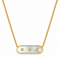 MOP 3 DOT Necklace