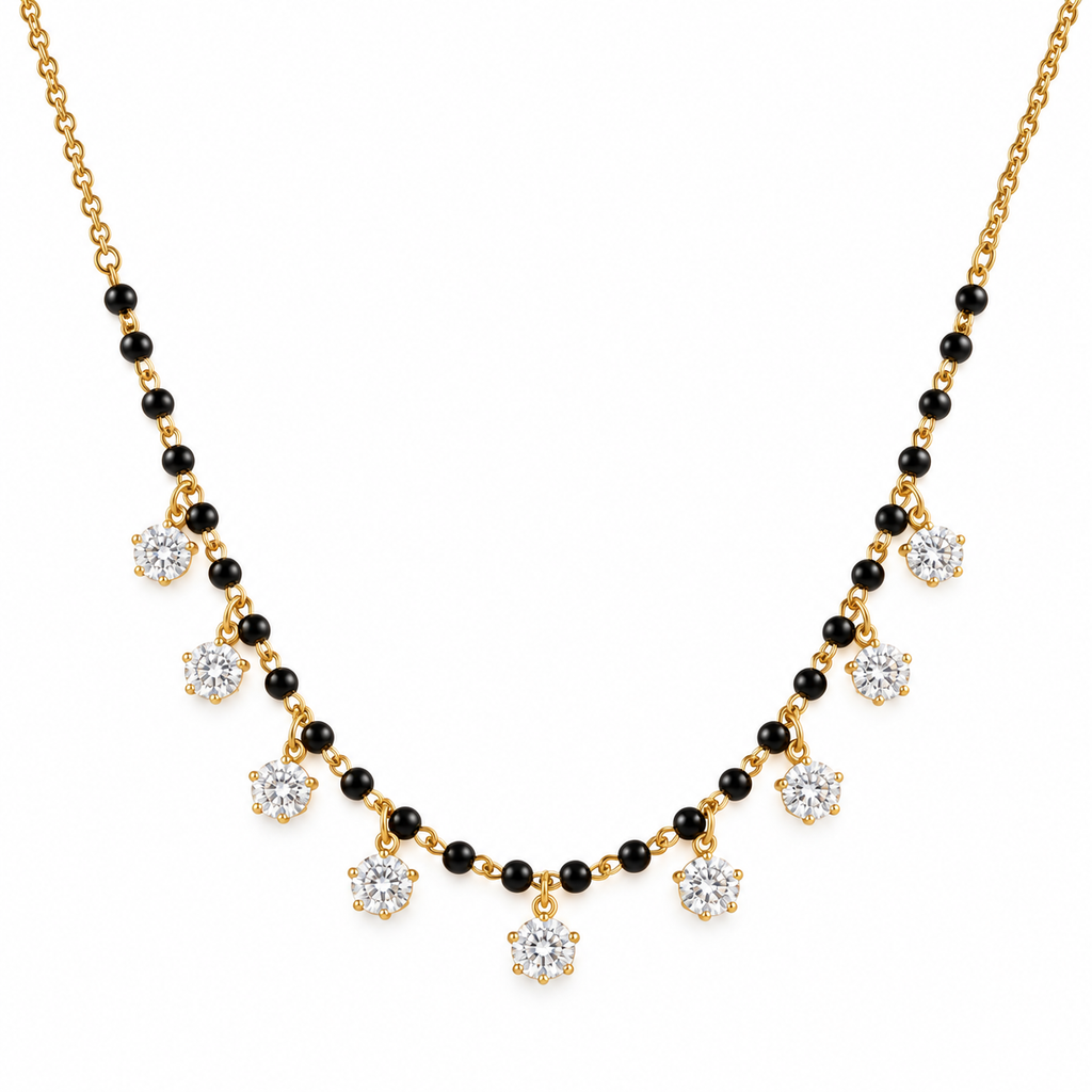 Dangler Black beads mangalsutra
