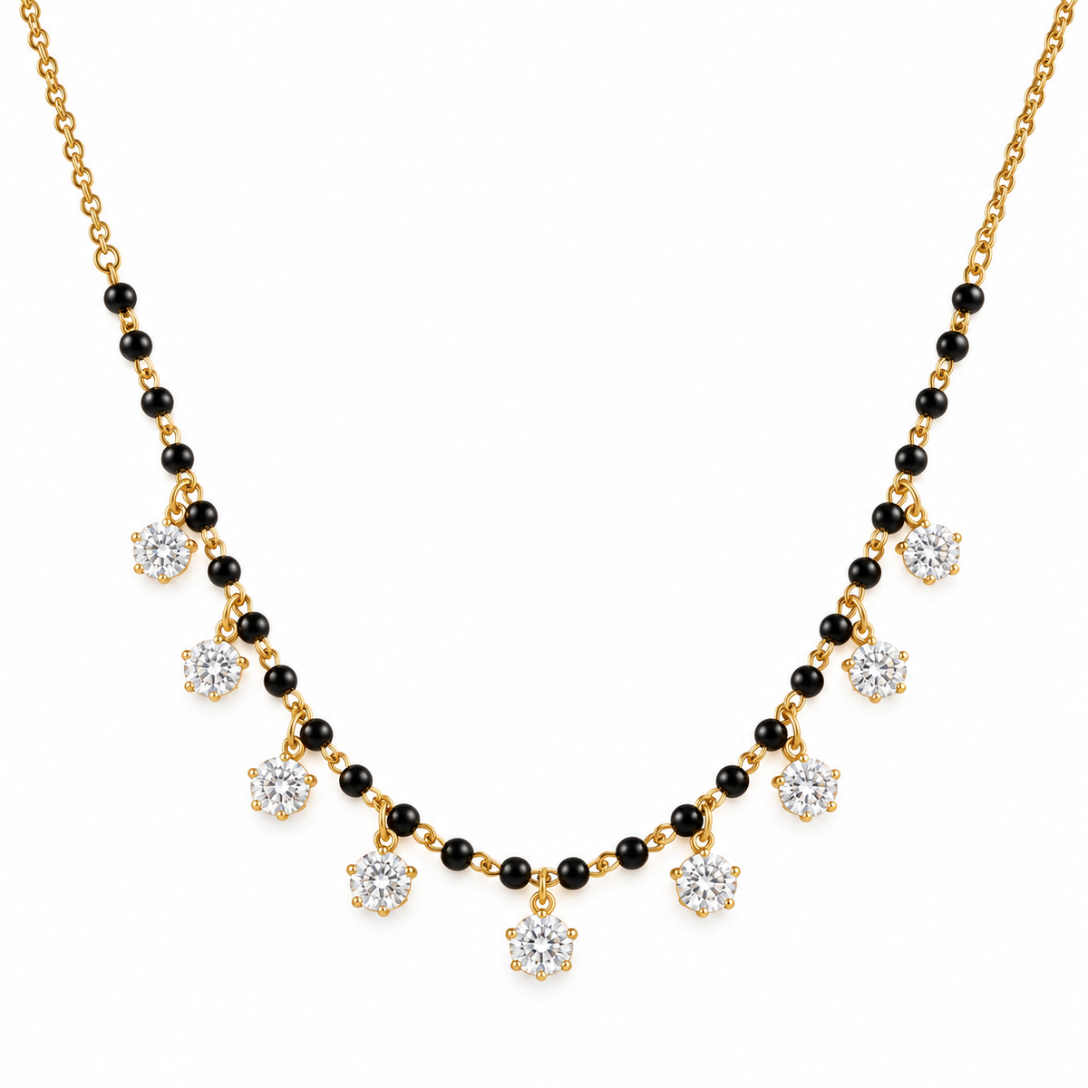 Dangler Black beads mangalsutra