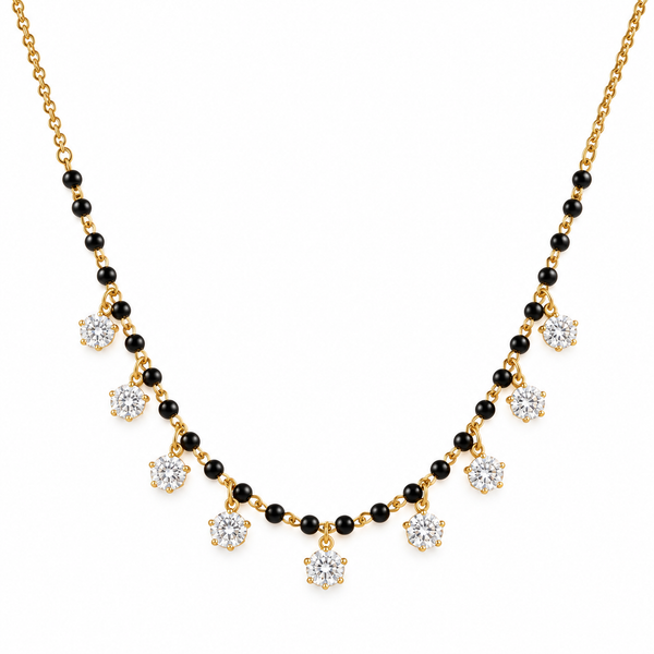 Dangler Black beads mangalsutra