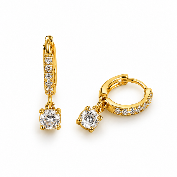 Soliatire hang Hoops