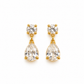 Almond Drop Studs
