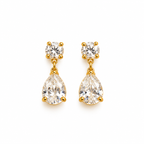 Almond Drop Studs