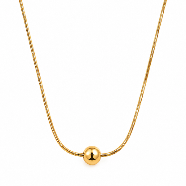 Gold pearl Necklace