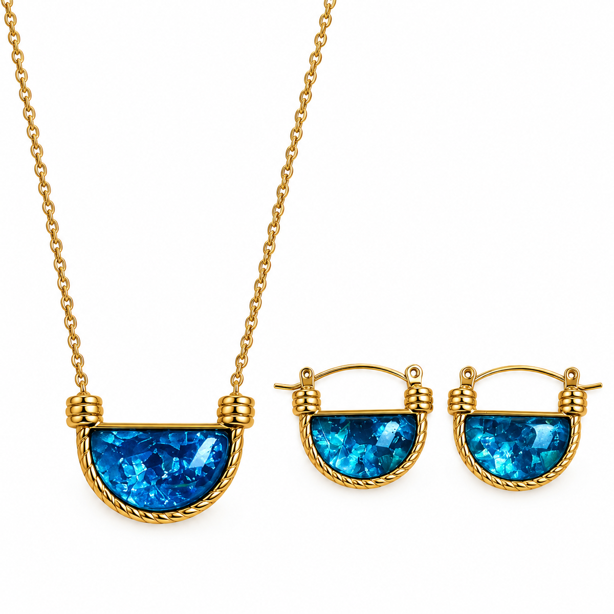 Blue Miva Necklace