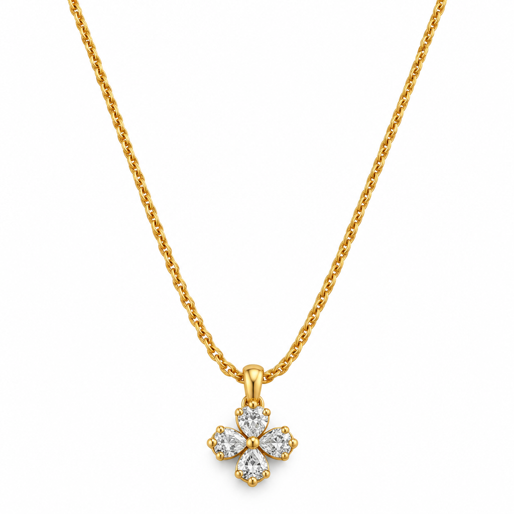 four petal  Necklace