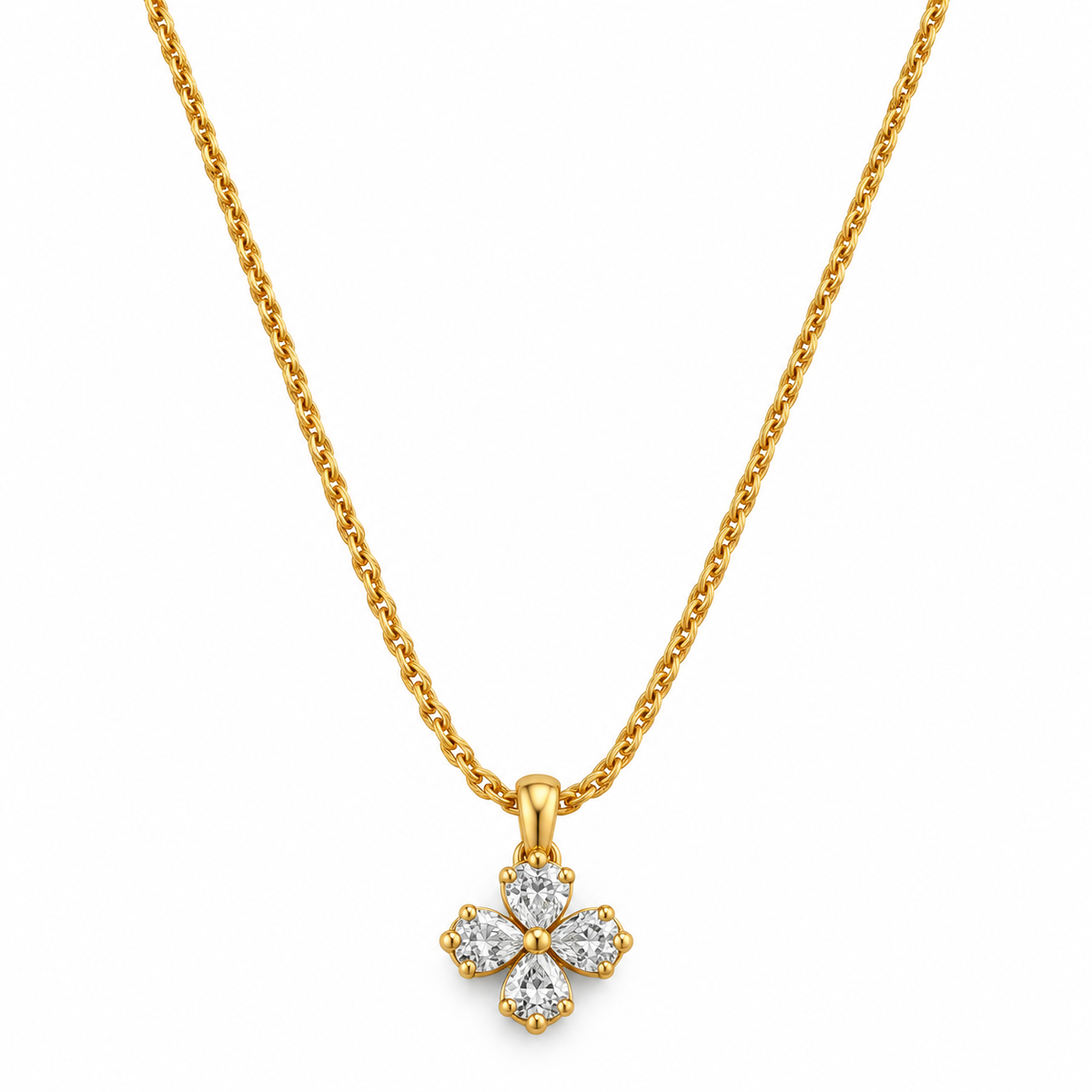 four petal  Necklace