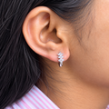 Stellar Bloom Hoops