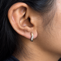 Aura Twist hoops