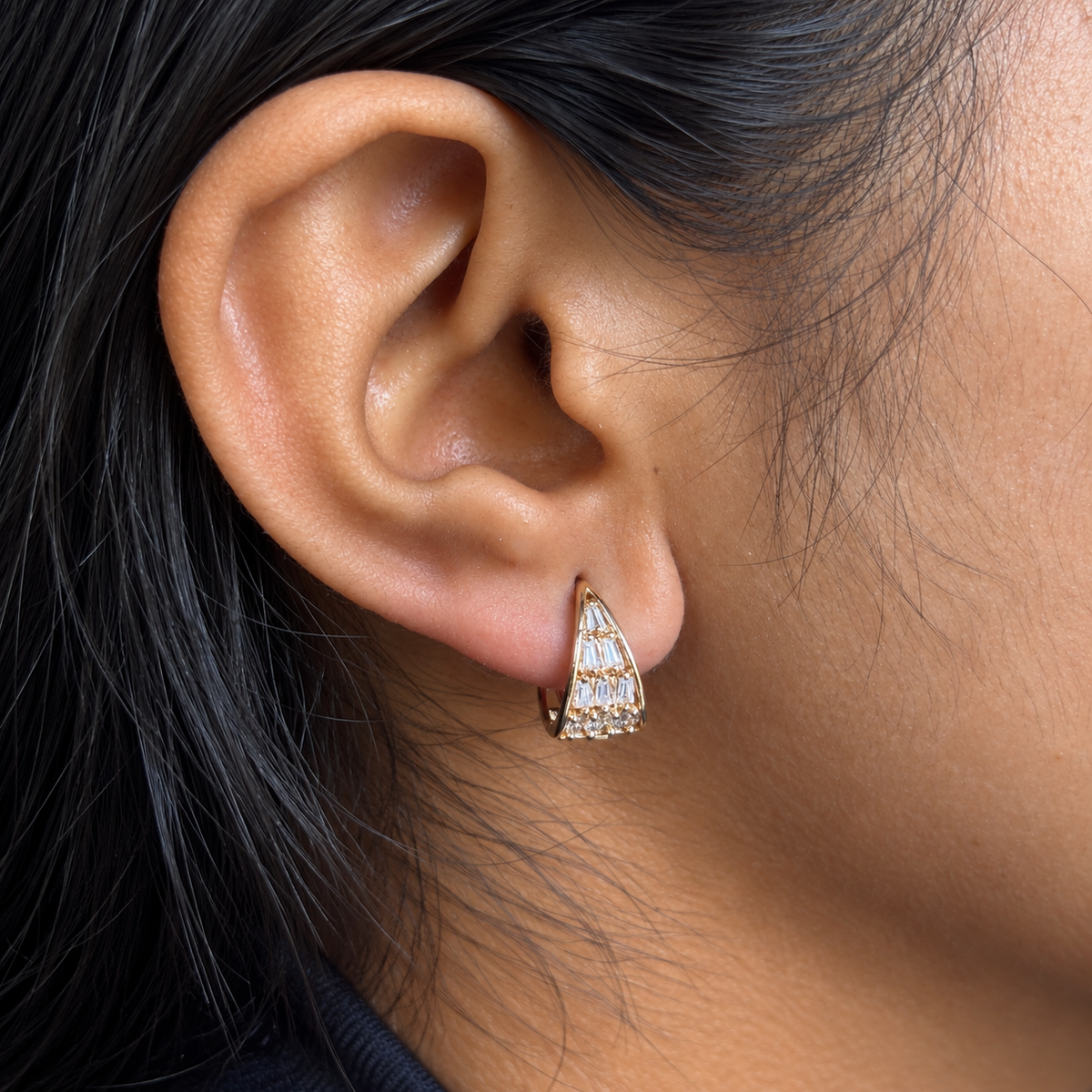 Aria Sparkle Hoops