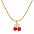 Cherry Bloom necklace