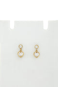 Heart STone Earrings