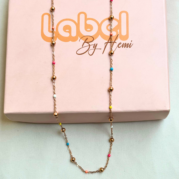 Multi Beads Necklace