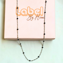 Black Beads Necklace