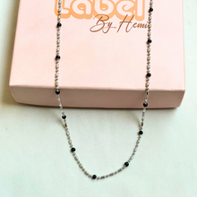 Black Beads Necklace