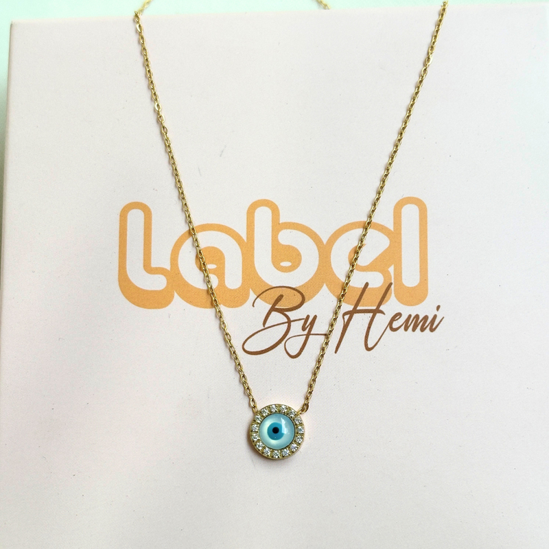 Round Evileye Necklace