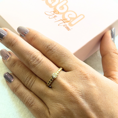Adjustable soliatire Ring