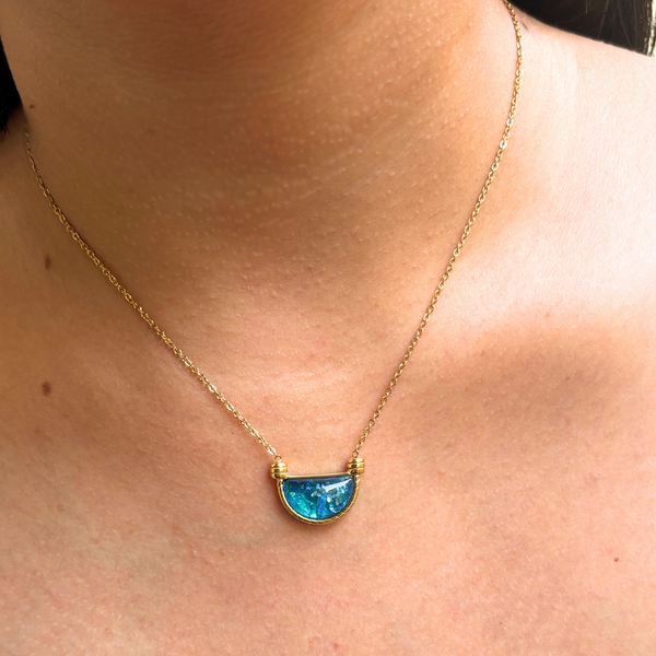 Blue Miva Necklace
