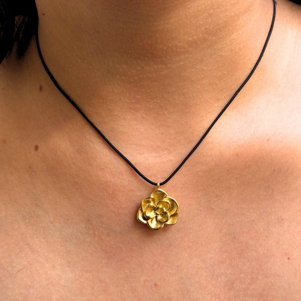 Black Rose Necklace