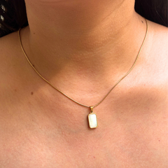 Rectangle Reversible Necklace