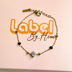 Black beads hand  mangalsutra