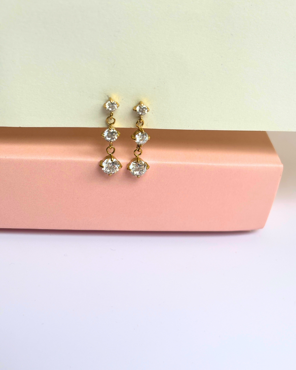 Three stones Studs
