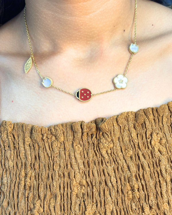 Ladybug Necklace