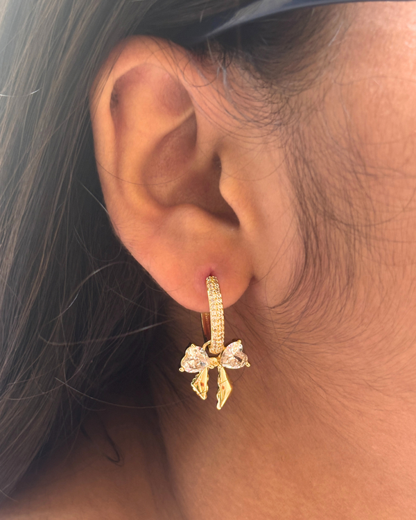 knot bow hoops