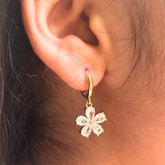 Flower kyra Hoops