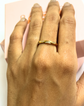 Curve stone ring