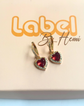 Heart Hanging Hoops