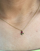 rose petal  Necklace