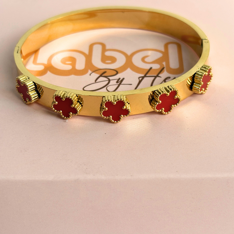 red flower Bracelet