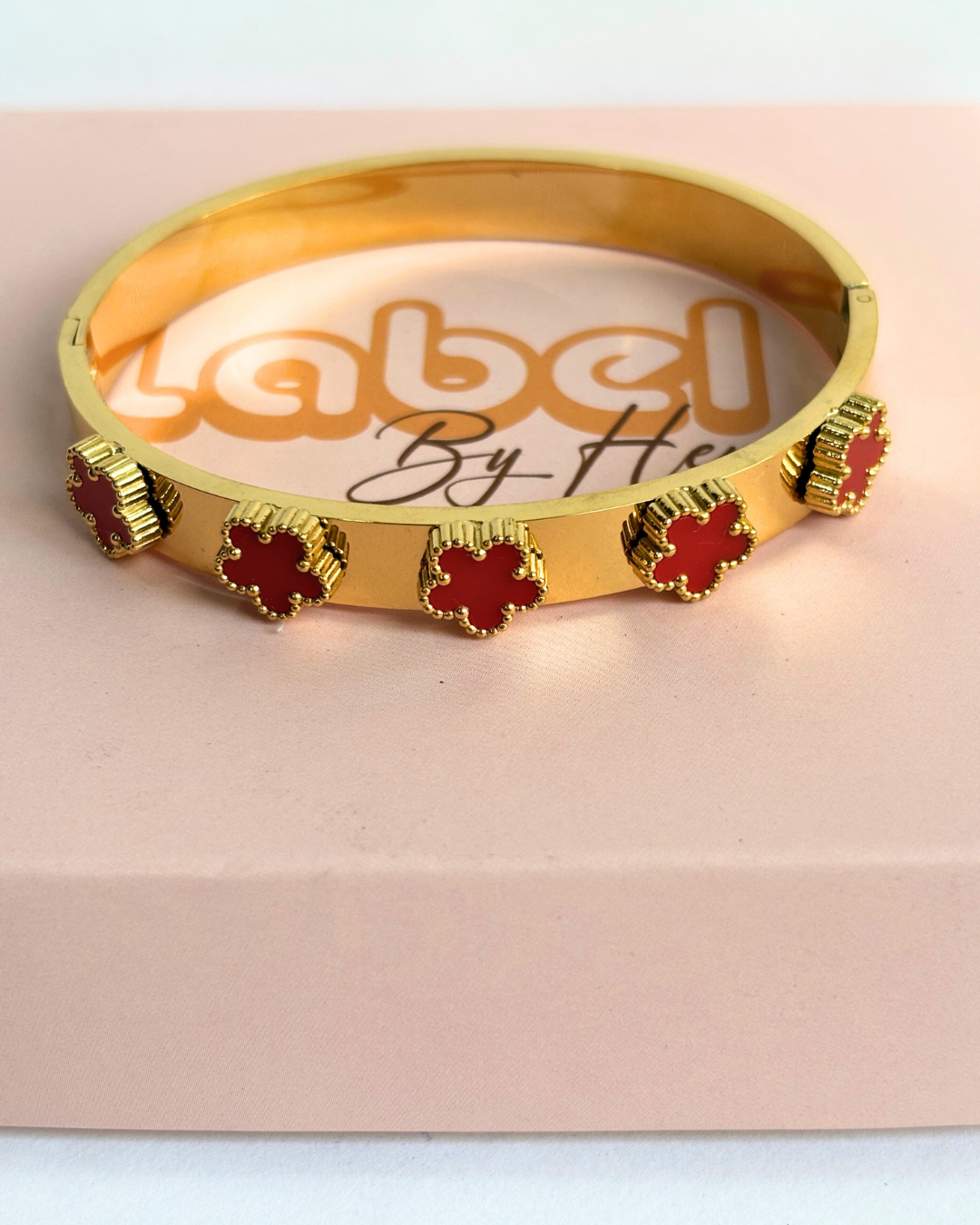 red flower Bracelet