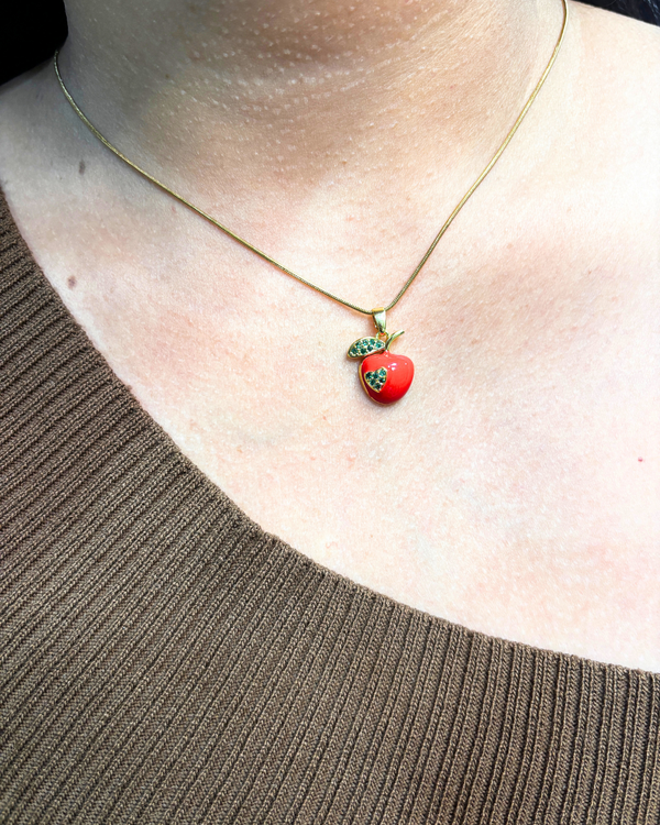 Apple Necklace