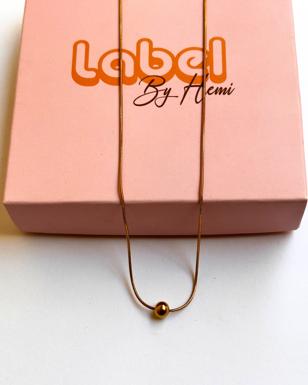 Gold pearl Necklace