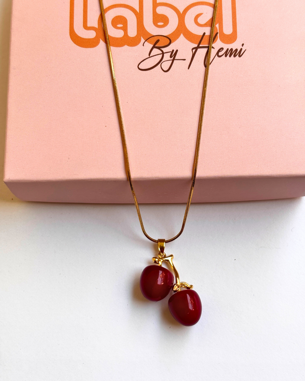 Big Cherry necklace