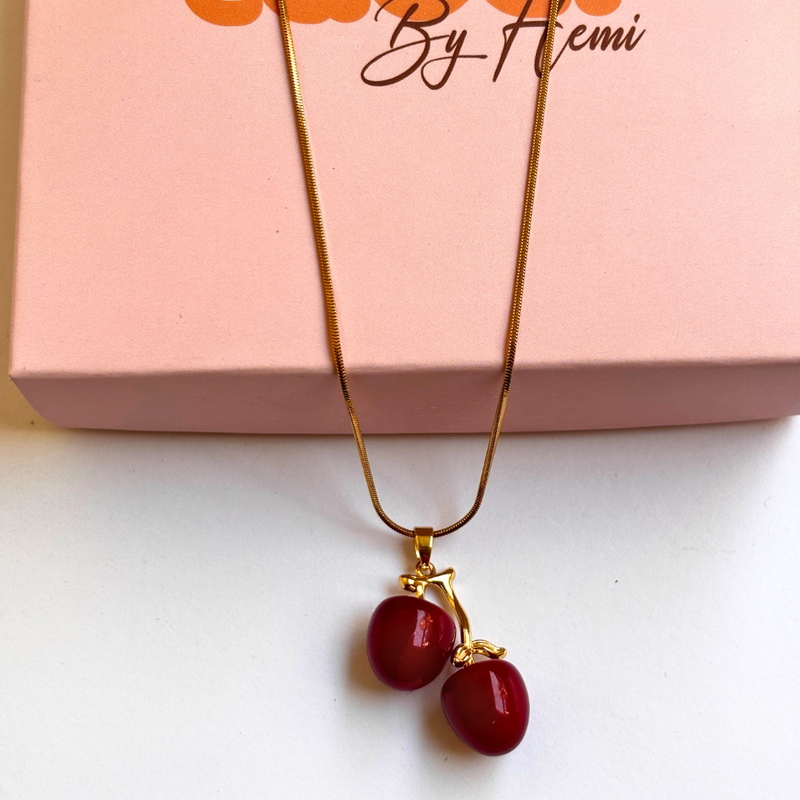 Big Cherry necklace