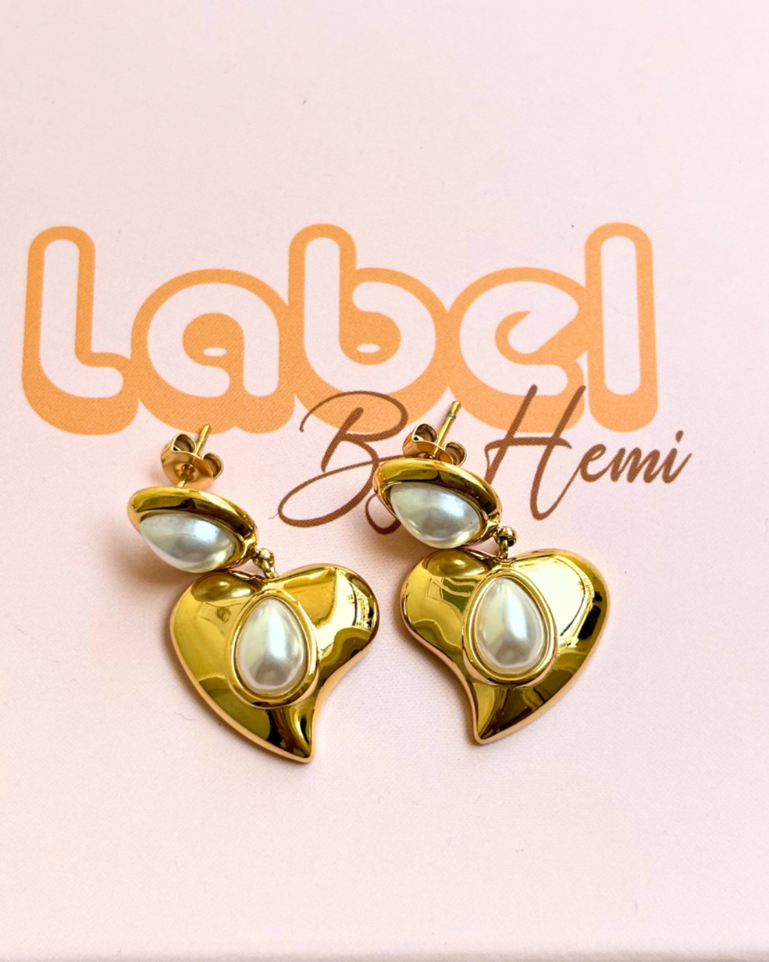 Heart Pearl Set