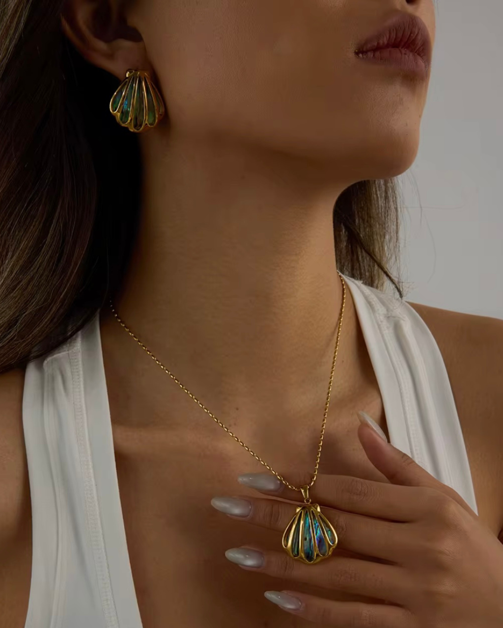 Shell pearl Necklace