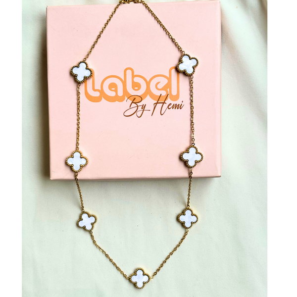 Clover full necklace
