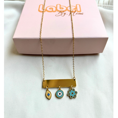 Evil eye Charm Necklace